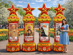 Колонна со звездой