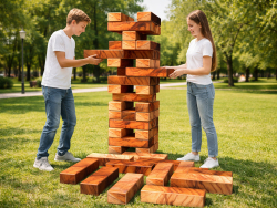 Гигантская дженга для тимбилдингов