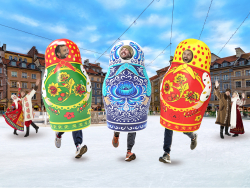 Костюм Матрешка для эстафет