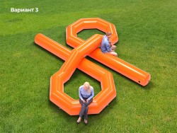 скамейка узел вид сверху